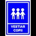 indicator pentru vestiar copii
